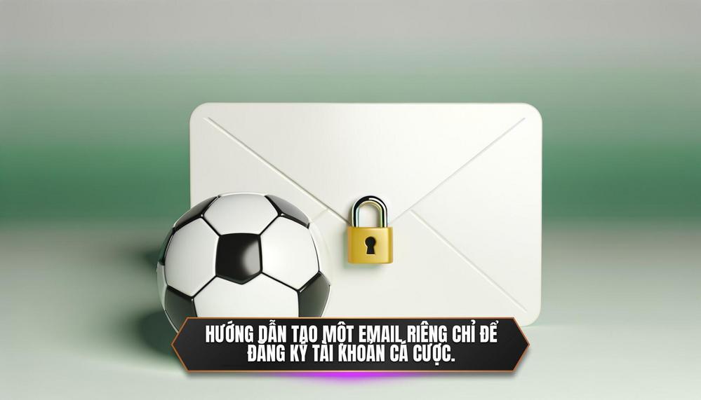 Hướng dẫn tạo một email riêng chỉ để đăng ký tài khoản cá cược.
